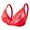 Red, variant on asdoklhq Sports Bras for Women Plus Size,Womens Solid Lingerie Bras Plus Size Underwear Bralette Bras Bra