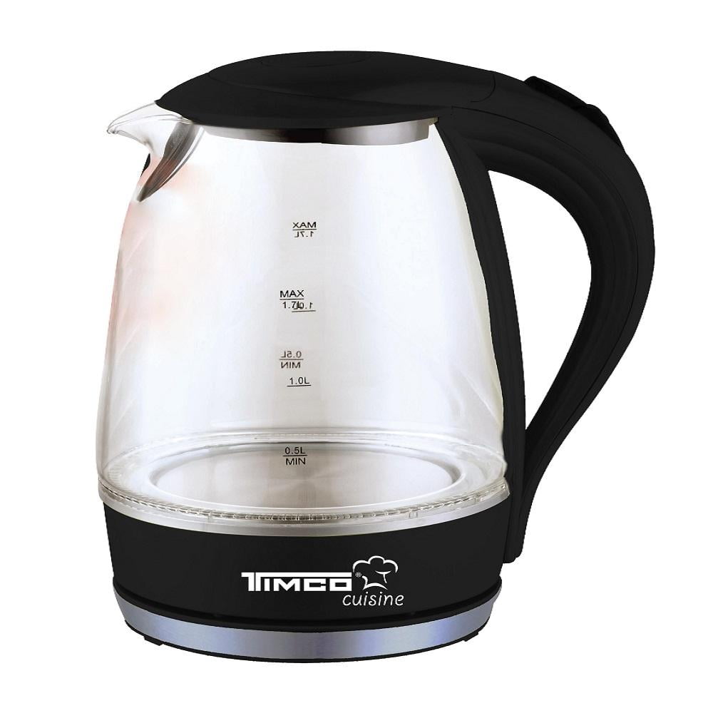 Tetera Jarra Eléctrica KOBLENZ 1500Watts Vidrio Filtro