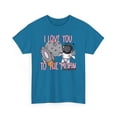 thumbnail image 2 of I love you to the moon and back for father & family gift Unisex Cotton Tee, 2 of 9