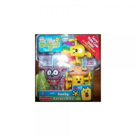 Fisher-Price Wow Wow Wubbzy Kooky Kollectible Figure 3-Pack, Walden