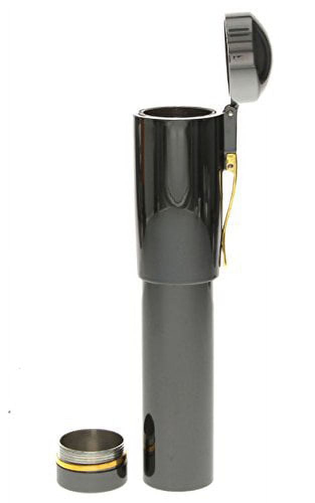 Cigar Save It - Metal Tobacco Snuffer, Telescopic, Pocket Size, Holds 6.5in  & 54 Ring Gauge Cigars
