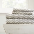 thumbnail image 4 of Simply Soft Geometric Patterned 4 Piece Bed Sheet Set, 4 of 4