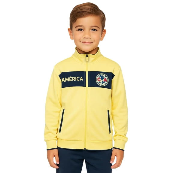 Icon Sports Club America Youth Centering Full-Zip Track Jacket