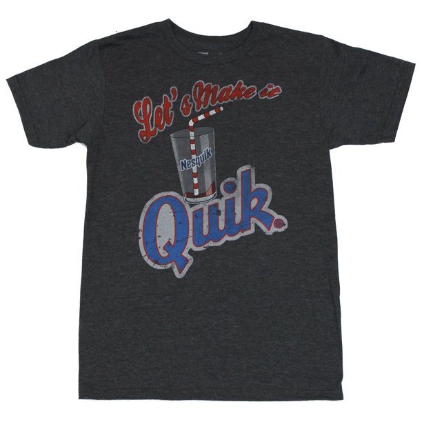 Undisclosed Quick Nestle's Mens TShirt Lets Make It Quick Empty