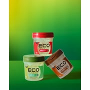 Eco Style Coconut Oil Hair Styling Gel, 16 oz, Moisturizing, Unisex