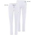 thumbnail image 5 of Adar Addition Scrubs for Women - Skinny Leg Cargo Drawstring Scrub Pants - A6104P - White - 3X, 5 of 7