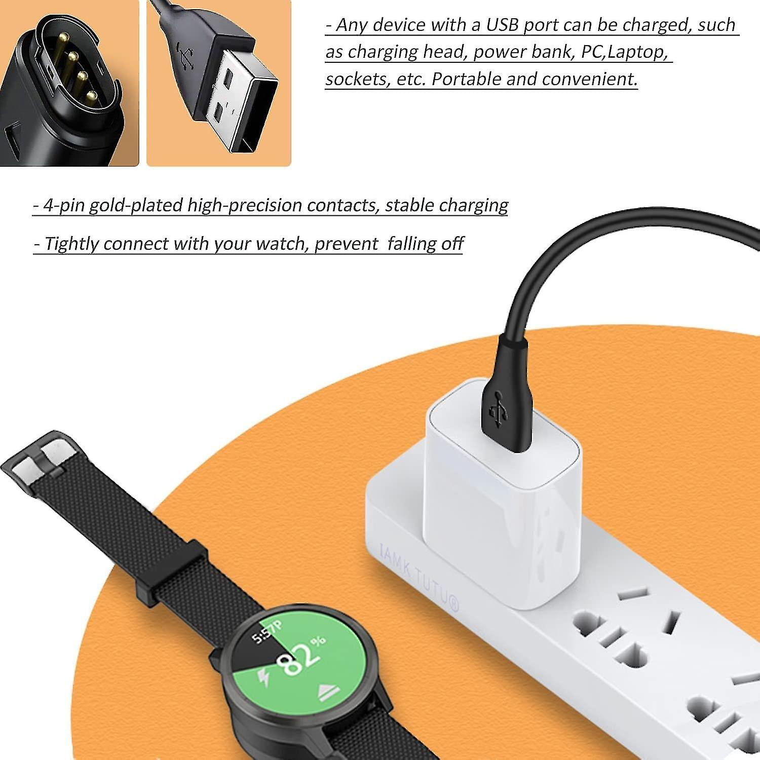 Garmin s10 charging cable sale