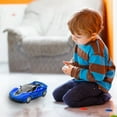 thumbnail image 5 of Remote Control Wireless High Speed Drifting Racing Car & 2.4ghz Adaptable to Various Terrains-Blue,Remote Control Racing,Remote Control Cars,Boys Toys 6-8 Years Old, 5 of 5
