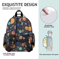 thumbnail image 5 of Sun and Moon Backpack - Waterproof & Breathable School Bag for Teens, Sci-Fi Lovers Design with Chest Buckle, 5 of 5