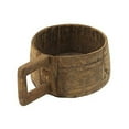 thumbnail image 3 of 12 x 8 x 4" Atique Wooden Bowl with Handle 5Ea/Ctn, 3 of 4