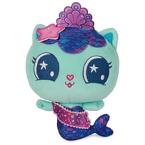 DREAMWORKS GABBY'S DOLLHOUSE, Celebration Series 8-Inch Tall MerCat Plushies, Stuffed Animal Kids Toys for Girls & Boys Ages 3 and Up