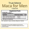 thumbnail image 4 of TrueMed Maca for Men 800 mg – Organic Gelatinized Maca Root & Horny Goat Weed – Libido Booster, Testosterone & Fertility Support – 60 Capsules, 4 of 11