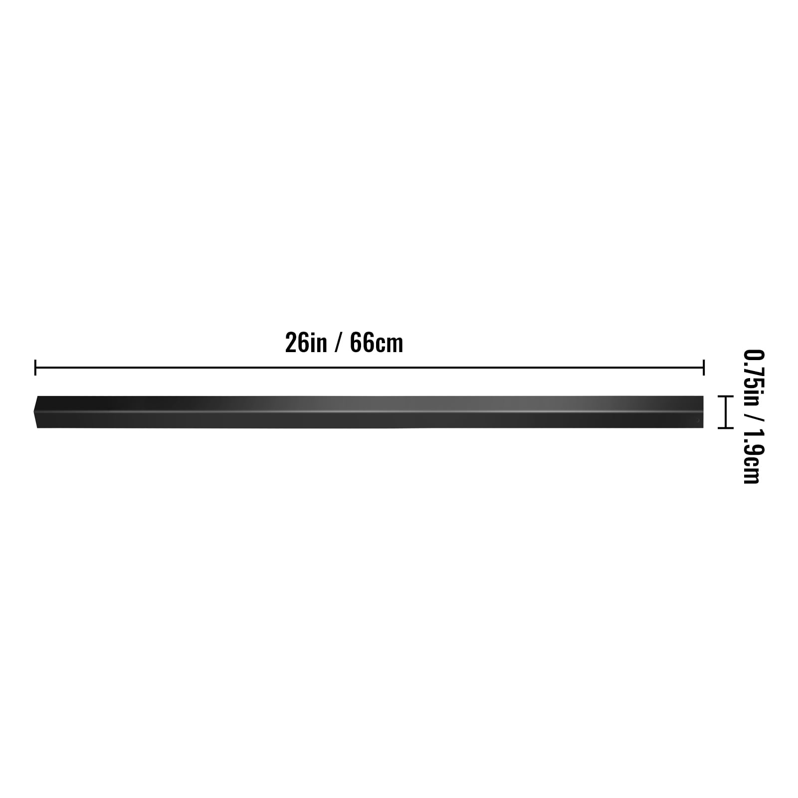 BENTISM Deck Balusters Metal Deck Spindles 101 Pack 26 inch Aluminum Alloy Railing