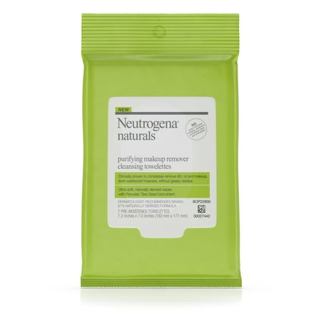 Neutrogena Naturals Purifying Makeup Remover Cleansing Wipes, 7 ct.