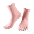 thumbnail image 3 of Calcetines de algodón de cinco dedos Sunnimix Rosa, 3 of 7