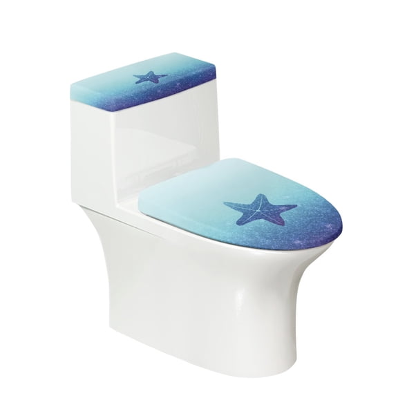 HELLHERO Comfortable and Practical for Household Stretch Toilet Seat Lid Cover Elastic Bottom Adjustable Reusable
