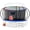Blue, variant on LHX Trampoline 14FT for Kids 12FT 16FT Outdoor Trampolines with Basketball Hoop, Safety Enclosure Net, Lights, Sprinklers, Socks, Recreational Heavy Duty Trampoline, 1400 LBS Loading, Easy to Install