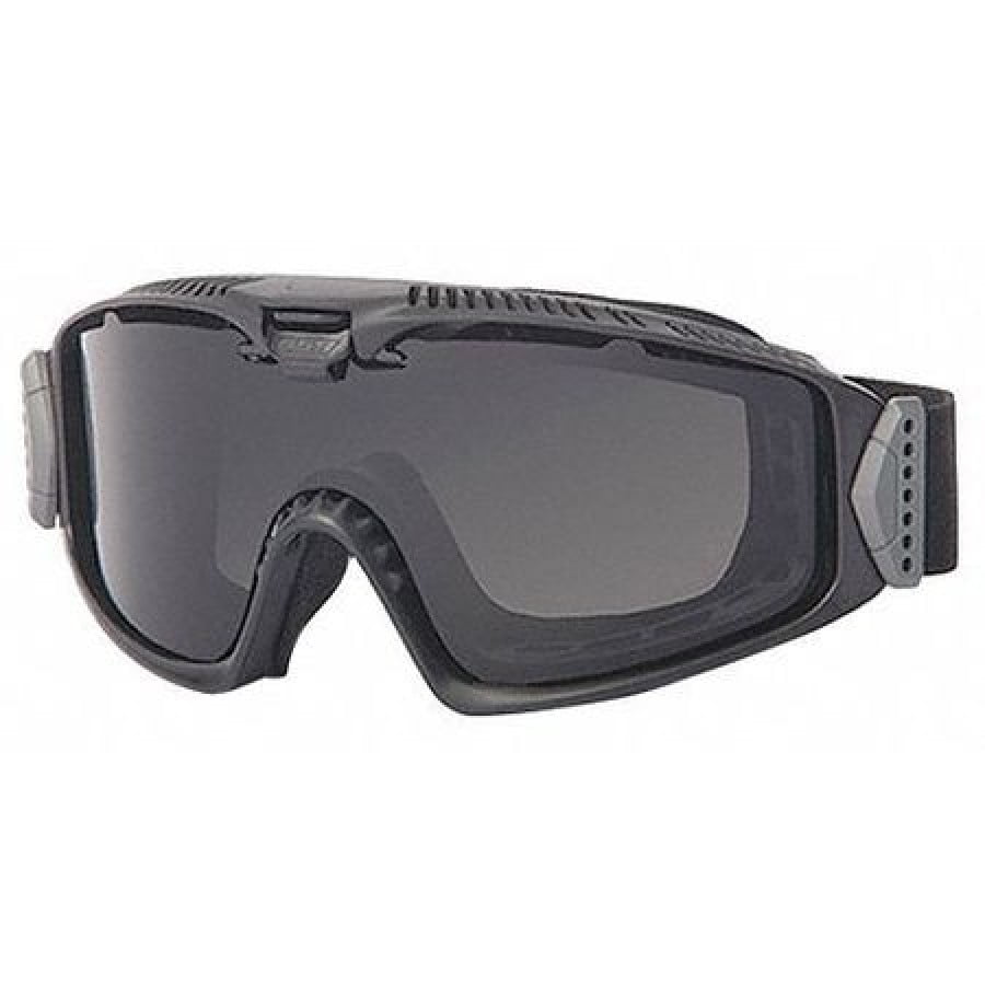 ESS EE701801 Safety Goggles, Clear, Gray, Smoke AntiFog, ScratchResistant Lens, Influx Pivot