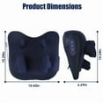 thumbnail image 2 of Neck Massager, 4D Shiatsu Back Massager with Heat - Cordless, 6 Kneading Nodes, 2 Heat Levels & 3 Intensities, Auto Timer, for Neck, Shoulder, Back Pain Relief, 2 of 9