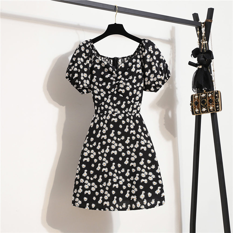 Black Daisy Dress