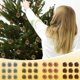 thumbnail image 1 of Adornos de conos de árbol de Navidad - 9 piezas de adornos colgantes de madera para fiesta navideña, 1 of 4