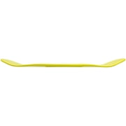 blank skateboard deck - neon yellow - 8.25