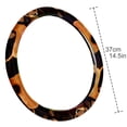 thumbnail image 4 of Dachshund 14.5 Inch Printing PVC Leather Auto Accessories Car Wheel Covers, Steering Wheel Covers, Steering Wheel Cover, 4 of 6