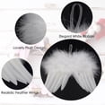thumbnail image 6 of Christmas Tree Decor White Angel White with Ribbon Wedding Party Ornament for Crafts, 6 of 8