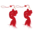 thumbnail image 3 of 2 piezas de borlas colgantes colgantes con borlas decorativas, borlas brillantes, borlas de espada decorativas, 3 of 6
