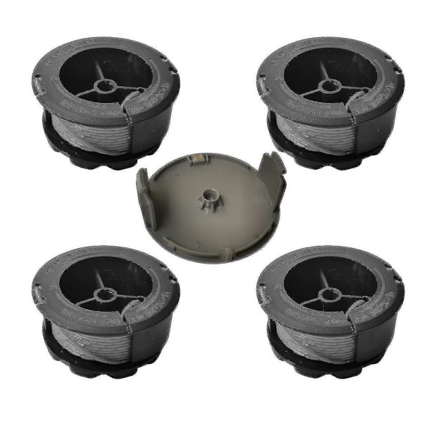 carretes, 1 tapa, Bosch F016800570, carrete de repuesto para recortadora Bosch Universal Grasscut con tapa 1600a01r5j