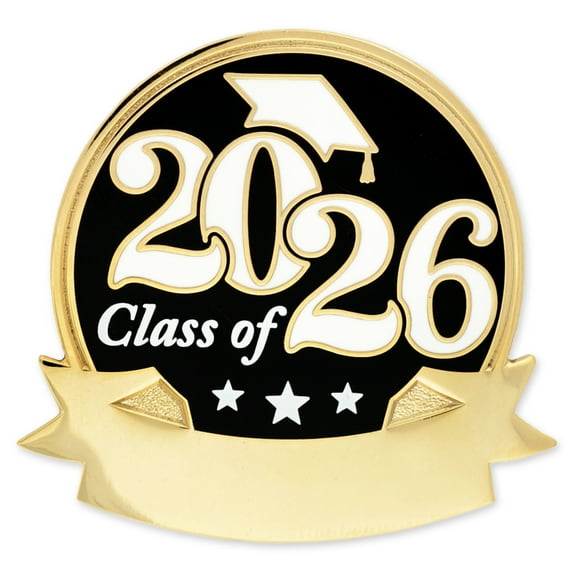 PinMart 2026 Graduate Engravable Pin - Gold