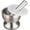 Silver, variant on Stainless Steel Mortar and Pestle Set, 12×10cm Spice Grinder, Garlic and Herb Crusher, Handheld Non-Slip Pestle for Kitchen, White Elephant Gifts for Adults