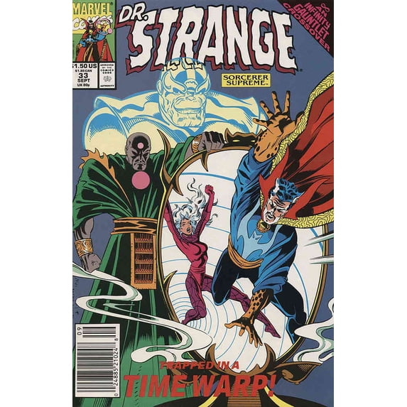 Doctor Strange: Sorcerer Supreme #33 (Newsstand) VF ; Marvel Comic Book