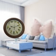 thumbnail image 2 of Moderno reloj despertador con diseño de pájaros, cómodo cojín de noche, elegante y resistente, redondo, para estudio, oficina, silla, estilo rústico,, 2 of 7