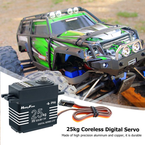 RC Crawler 4.8-6.8V 25kg Metal Gear High Torque Impermeable Digital Servo Kits