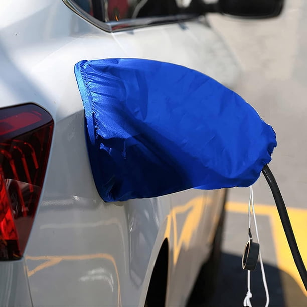 Cubierta del puerto del cargador EV, cubierta del enchufe del puerto de carga del automóvil eléctrico al aire libre impermeable a prueba de lluvia, protección contra la nieve, la lluvia