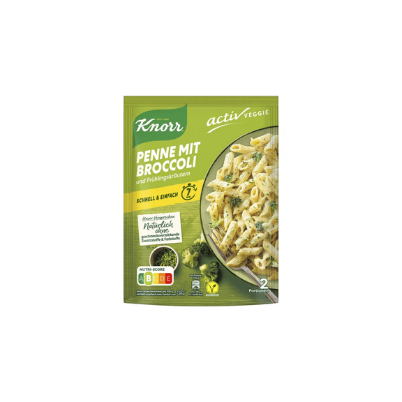 Knorr ready meal: PENNE with BROCCOLI -7 min. prep- 146g