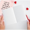 thumbnail image 3 of Tarjeta de San Valentín Rude for Husband from Wife Funny Bra, 3 of 7