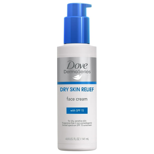 Dove DermaSeries with SPF15 FragranceFree Face Cream, 4.8 oz Walmart