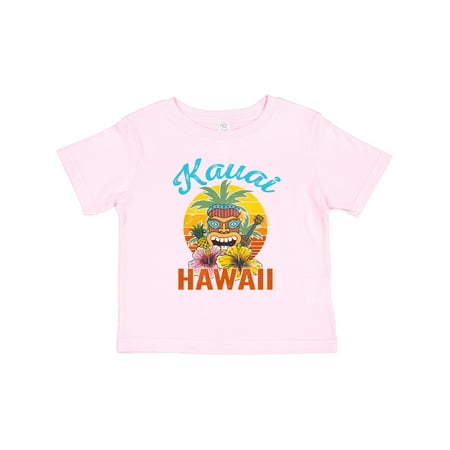 

Inktastic Kauai Hawaii Vacation Tiki Boys or Girls Toddler T-Shirt