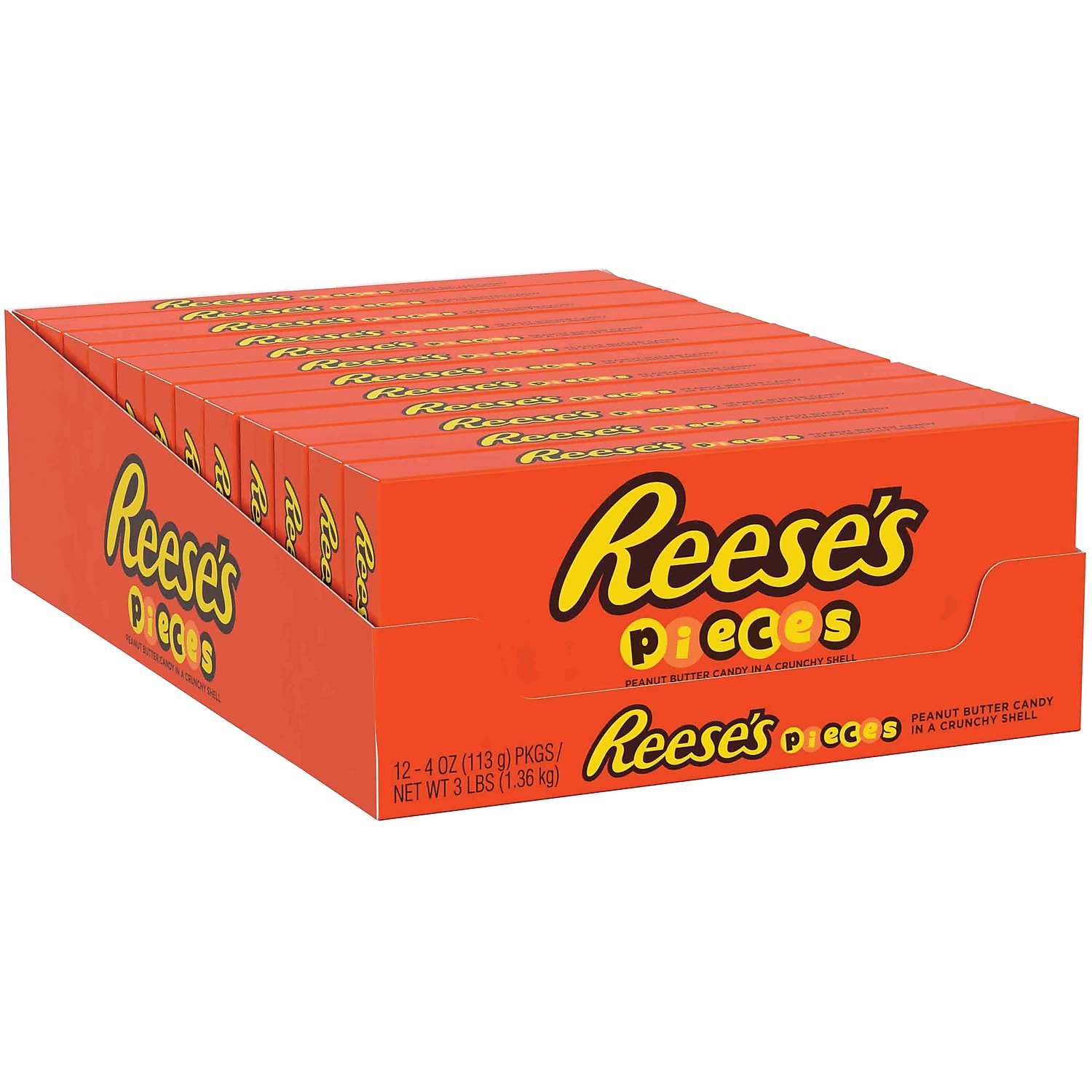 REESE'S PIECES Peanut Butter Candy, 1.53 oz