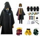 thumbnail image 2 of Disfraz de Harry Potter, Hermione, capa, bufanda, varita, gafas, regalo, Cosplay, ropa de fiesta de Halloween, 2 of 4