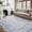 Light Blue, variant on FairOnly Red Borwn 2'x 6'Vintage Runner Rugs Machine Washable Non Slip Low Pile Rug for Hallyway Bathroom Bedroom