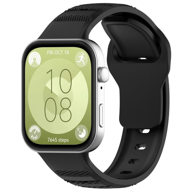 Bracelet de Montre en Silicone Sport Résistant à la Sueur, Couleur Unie, avec Ajustement Pratique et Grand Compatibilité, Compatible avec Montre Intelligente