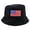 Black, variant on 250th Anniversary USA Hat - BWASD United States 250th Anniversary Fisherman Hat Patriotic Embroidered US with Flag Bucket Cap Gift for Men & Women Red