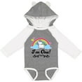 thumbnail image 3 of Inktastic 1st Birthday Unicorn Rainbow 1 Year Old Party Girls Long Sleeve Baby Bodysuit, 3 of 5