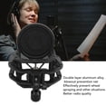 thumbnail image 4 of Filtre de Montage Antichoc pour Microphone Réglable, Dia 24MM Facile à Utiliser Réduit les Coupures Support de Micro Clip de Montage Anti-Vibration Professionnel pour Scène, 4 of 7