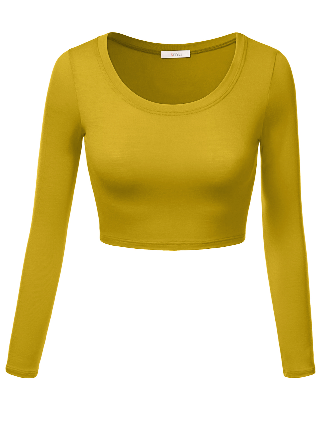 plus size yellow crop top