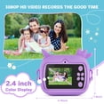 thumbnail image 2 of Inadays Kids Camera Instant Print Photos 1080P Selfie Digital Thermal Cameras Christmas Birthday Gifts for Girls Boys Toddler Toys Age 3-12 32GB Card, 2 of 8