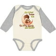 thumbnail image 3 of Inktastic My Mimi Loves Me to the Moon and Back Boys or Girls Long Sleeve Baby Bodysuit, 3 of 5